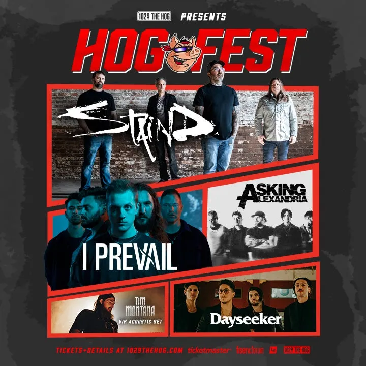 Hog Fest Staind, I Prevail & Asking Alexandria at Fiserv Forum 3 May